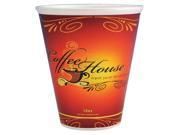 Wincup 216080 Marquee Coffee House Paper Wrapped Cups Foam 12 oz Maroon 1000 Carton