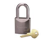 Master Lock 7050 Different Keyed Padlock Open Shackle Type 1 1 2 Shackle Height Silver