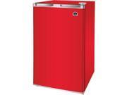 Igloo FR320I C RED 3.2 Cubic ft Refrigerator Red