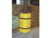 Eagle Mfg 1706 Column Protector 6 In 42x24 Yellow Eagle Mfg High Density Polyethylene Nylon 46 Pound Ea