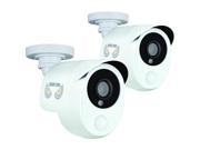 Night Owl Add–On 1080p Wired HD Analog Security Cameras with Heat Based Motion Detection 2 Pack