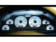 Ford Mustang GT Gauge Faces White 94 95