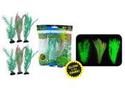 Plastic Plants 8 Glow 6pc
