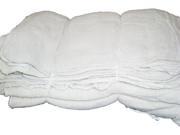 ATLAS BRAND 50 Pieces White Cotton Shop Towel Rags **Industrial Grade** for Automotive Car Industry