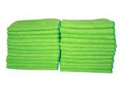 Atlas Microfiber Cleaning Cloth Green 12 Pack