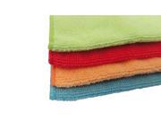 Atlas Microfiber Orange Washing Cleaning Cloth 24 Pack