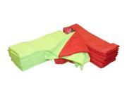 Atlas Microfiber Red Washing Cleaning Cloth 24 Pack