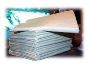 96 8 Dozen Flat Bed Sheets Full XL Size 81x115 White T180 Percale Atlas Brand