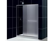DreamLine Infinity Z Frameless Sliding Shower Door and SlimLine 34 by 60 Single Threshold Shower Base