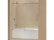 DreamLine Enigma Z 56 to 59 Frameless Sliding Tub Door