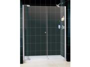 DreamLine Allure Frameless Pivot Shower Door and SlimLine 34 by 60 Single Threshold Shower Base