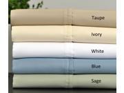 600 Thread Count Cotton Rich Sheet Set with Bonus Pillowcases 6 piece set