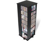 Prepac BMS 1060 K Large 4 Sided Spinning Tower Black