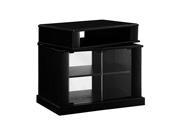 Swivel Top Entertainment Cart Black 08999