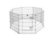 Pet Trex 24 Exercise Playpen for Dogs 24 x 30 High Panels with Gate