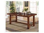 Walker Edison TW60HDO Dark Oak Wood Dining Table