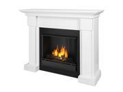 Real Flame 7910 W Hillcrest Ventless Gel Fuel Fireplace White