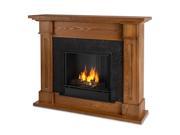 Real Flame 6030 BO Kipling Ventless Gel Fuel Fireplace Burnished Oak