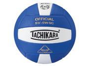 Tachikara SV5WSC.RYW Sensi Tec Composite Volleyball Blue and White