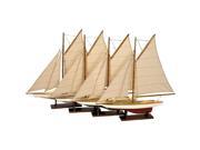 Authentic Models Mini Pond Yachts Set 4