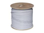 SPT SECURITY Model 90S 1000W 1000 ft. RG59 Siamese Coaxial Power Cable 1000 ft. White