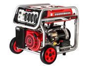 A ipower 9000 Watt Portable Gasoline Generator with Electric Start NOT FOR SALE IN CALIFORNIA SUA9000E
