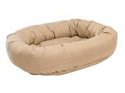 Bowsers 10635 Donut Bed Diam linen Large Flax