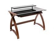 LumiSource OFD SW BNT WNG Bentley Office Desk Wenge Black