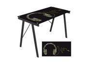 LumiSource OFD TM PGHDPH Graphic Top Headphone Music Exponent Writing Desk