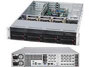 SUPERMICRO CSE 825TQ R720UB Black 2U Rackmount Server Case