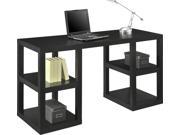 Altra Furniture 9318296 Deluxe Parson s Desk Black Oak Finish