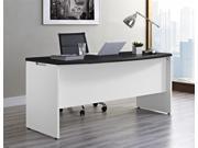 Altra Furniture 9319296 Pursuit Executive Office Desk White and Gray Finish