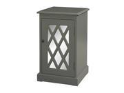 Powell 233 351 Grey Mirror Chippendale Table