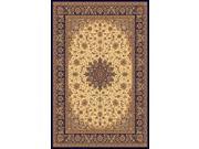 Dynamic Rugs YA352800190 Yazd 3.3 x 5.3 2800 190 Rug Cream Black