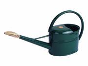 Haws V134G Slimcan Galvanized Green Painted Watering Can with Oval Rose 1.3 US Gallons