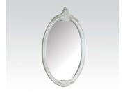 Mirror in Pearl White Finish by Acme