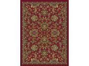 Tayse Rugs Laguna 4590 Red 9 ft. 3 in. x 12 ft. 6 in. Transitional Area Rug