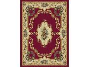 Tayse Rugs Laguna 4610 Red 9 ft. 3 in. x 12 ft. 6 in. Traditional Area Rug