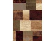 Tayse Rugs Elegance 5210 Multi 9 ft. 3 in. x 12 ft. 6 in. Contemporary Area Rug
