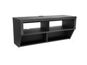 Prepac BCAW 0507 1 42 inch Wide Wall Mounted AV Console Series 9 Designer Collection