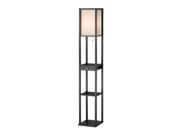 Adesso Parker Shelf Lamp With Drawer 3133 01