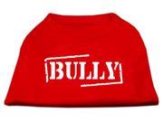 Mirage Pet Products 51 22 XSRD Bully Screen Printed Shirt Red Extra Small