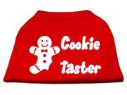 Mirage Pet Products 51 25 01 XLRD Cookie Taster Screen Print Shirts Red Extra Large