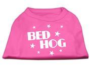 Mirage Pet Products 51 04 LGBPK Bed Hog Screen Printed Shirt Bright Pink Large