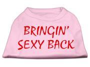 Bringin Sexy Back Screen Print Shirts Pink XXXL 20