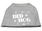 Bed Hog Screen Printed Shirt Grey Lg 14