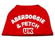 Aberdoggie UK Screenprint Shirts Red XXXL 20