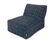 Majestic Home 85907220394 Navy Navajo Bean Bag Chair Lounger