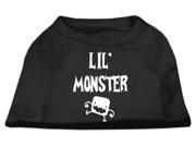 Lil Monster Screen Print Shirts Black Lg 14