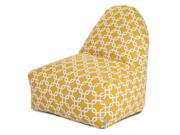Majestic Home 85907227031 Yellow Links Kick It Chair